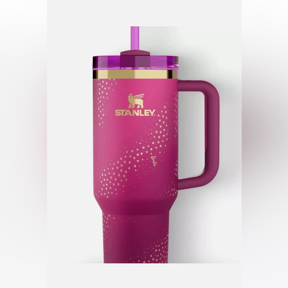 Barbie x Stanley 70s SUPERSTAR Tumbler 40 oz Quencher Limited Edition In… - Picture 2 of 6